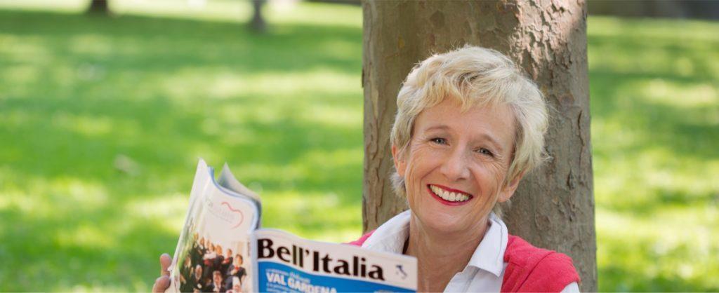 Buongiorno! Wie schön, dass Sie sich für Italienisch interessieren! Nun haben Sie schon den ersten Schritt zur perfekten Aussprache unternommen. Congratulazioni! Mein Name ist Gitta Eckl-Reinisch.