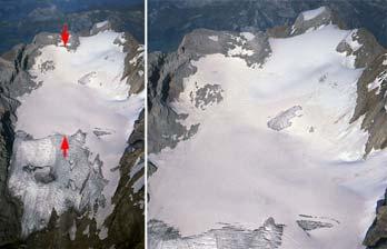 Zustand Gletscherrückzug Toteis Gletschertypen Inlandeis Antarktis, Grönland Ausfluss- / Auslassgletscher Ablagerungen, Formen im