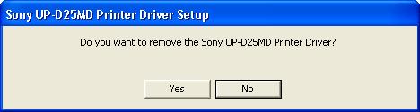 Es wird der folgende Bildschirm 9 Klicken Sie auf [Finish]. Die Installation des Druckertreibers unter Windows XP ist hiermit abgeschlossen. 10 Starten Sie den Computer neu. 5 Klicken Sie auf [Yes].