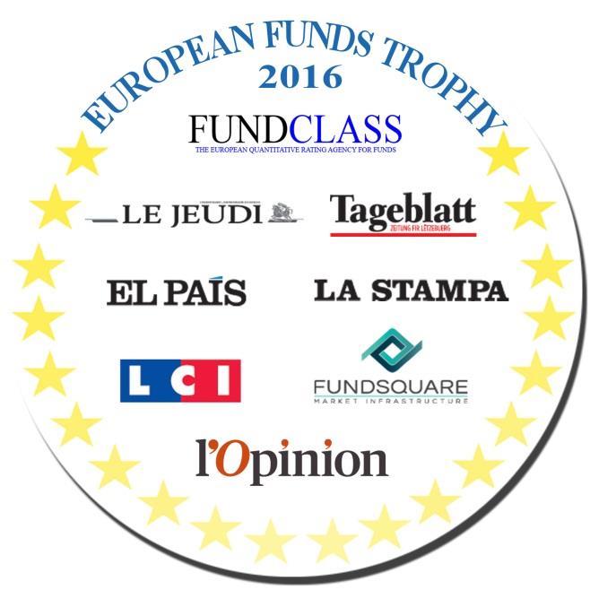 Auszeichnungen für KEPLER-FONDS KAG EUROPEAN FUNDS TROPHY 2016