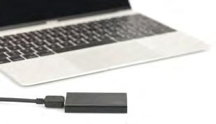 10 Gbit/s Unterstütz Hot-Plugging und ist Plug&Play -fähig DIGITUS External SSD Enclosure, msata - USB 3.