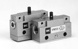Mechanische Ventile Serie VM Modell Abmessungen (mm) VM1000