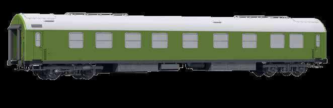 FORMÄNDERUNG: Reisezugwagenset Salonwagenzug 1 der DR, bestehend aus Salonwagen B