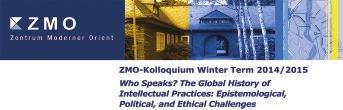 394 /// gwz berlin /// zas /// zfl /// zmo Vortragsreihen ZMO-Kolloquium Winter 2014 2015 Who Speaks?
