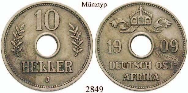 Diese Münzen tragen die Nominalbezeichnung "Heller" und wurden