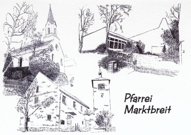 Pfarrei St. Ludwig Markbreit Zugehörige Ortschaften Zur Pfarrei St. Ludwig Marktbreit gehören die Filialgemeinden Auferstehung unseres Herrn Jesus Christus in Marktsteft und St.