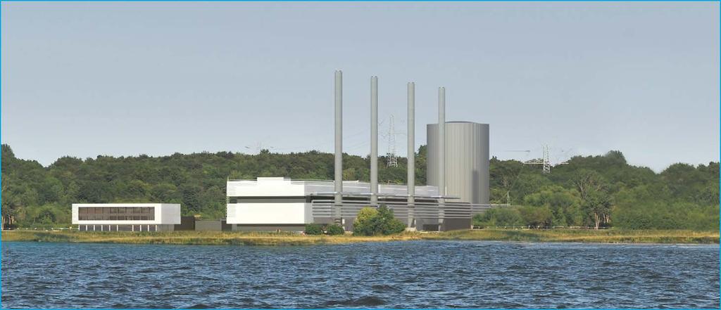 Gasheizkraftwerk Kiel Moderne und flexible Energie- und Wärmeversorgung, Schleswig-Holstein Neuer, modularer Krafwerksaufbau (20 einzelne Gasmotoren) ermöglicht es, flexibel auf die Schwankungen des