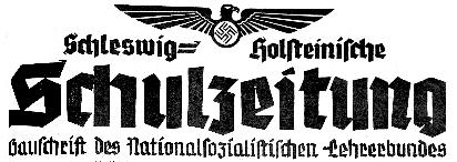 Exkurs III: Der Nationalsozialistische Lehrerbund Quelle: Schleswig-Holsteinische Landesbibliothek 28 Der 1929 gegründete Nationalsozialistische Lehrerbund (NSLB), ein an die NSDAP angeschlossener