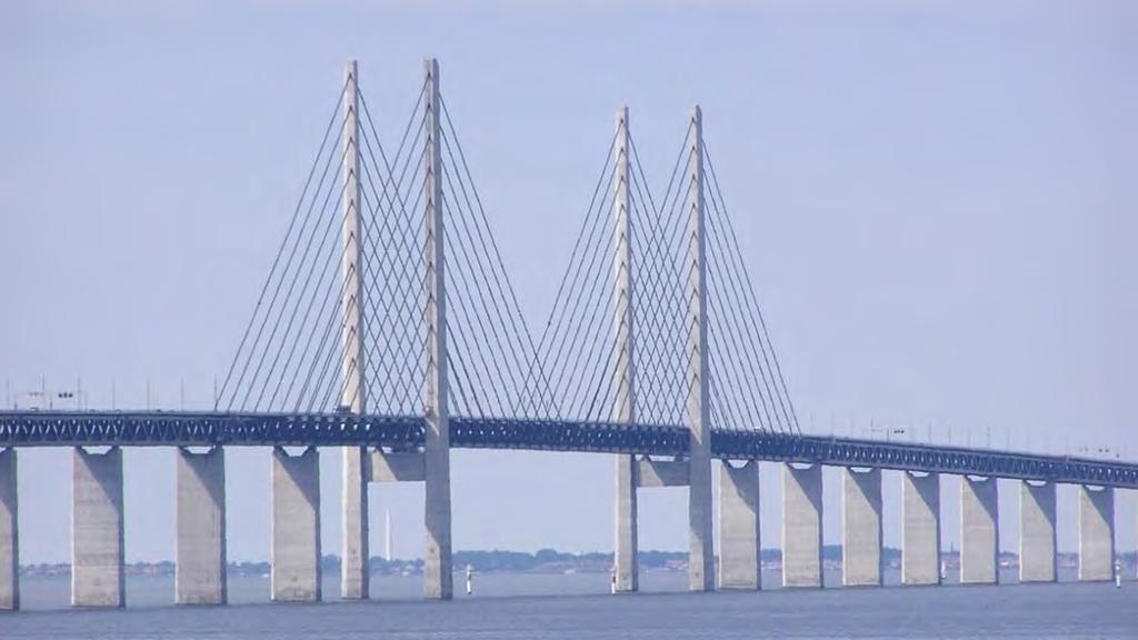 Stahlbaukonstruktionen Öresundbrücke