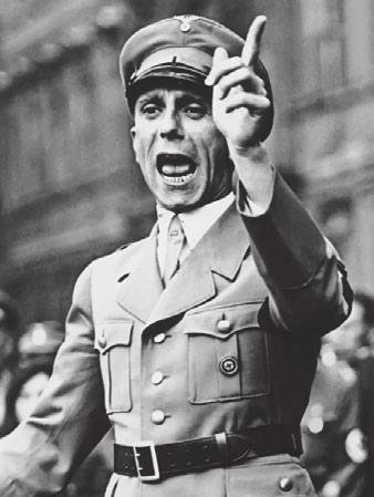 AB 6 Volksaufklärung und Propaganda Joseph Goebbels bei einer Rede Am 13.