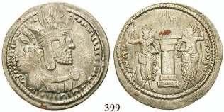 Tetradrachme ca. 210-206 v. Chr., Mzst. B (Baktra). 16,49 g. Kopf r. mit Diadem / Herakles sitzt l.