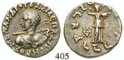 3 E. ss+ 110,- 397 Drachme 38-2 v.chr., Ecbatana. 3,87 g. Büste l.
