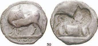 ss 450,- SIZILIEN, GELA 56 Tetradrachme ca. 420-415 v.chr.