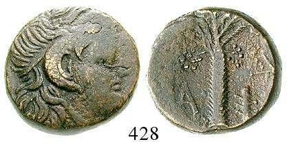 228; Svoronos 974. bemerkenswertes Exemplar mit ausdrucksstarkem Portrait des Zeus und anmutiger Darstellung des Adlers.