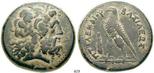 Mitch.3008ff. rot-braune Patina. ss 110,- 417 Vasu Deva I., 195-230 Bronze 195-230. 8,45 g.