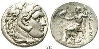 ss-vz 440,- 221 Tetradrachme 167-147 v.chr., Amphipolis. 16,77 g.