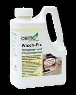 WISCH-FIX Hochwirksames Spezial-Wischkonzentrat mit natürlichen Inhaltsstoffen zur regelmäßigen Reinigung und Pflege > Besonders empfohlen für Hartwachs- Öl behandelte Holzfußböden, aber auch für