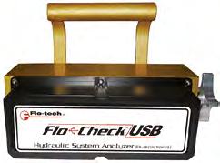 Digitaler tragbarer Hydraulikester PFM6 Bidirektionaler Hydraulikester PFM6 BD Digitaler Hydraulikester mit Dynamometer PFM8 Flo-Check USB USB
