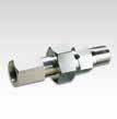 Manometer-Zwischenstück (GA-) Für den leichten Einbau eines Manometers in Ihr Hydrauliksystem Stecker zum direkten Einbau des Adapters an die Pumpe oder am Zylinder; Muffe paßt an Schläuche oder