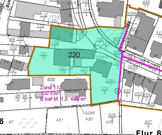 6.24 Ermittlung der zonalen Anfangs- und Endwerte der Zone 2.22 Die Zone 2.