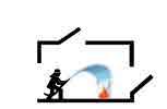 Bei einem Brand entstehen erhebliche Mengen an Verbrennungsprodukten wie Rauch- und Brandgase und Wärmeenergien.