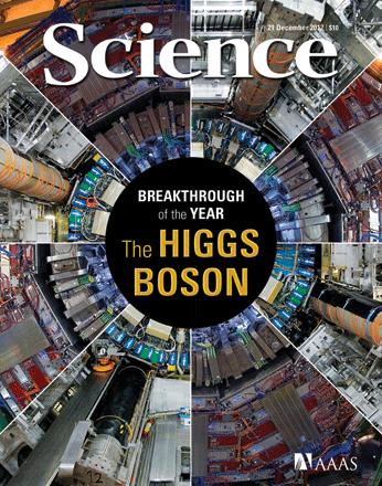 From the editorial: The top Breakthrough of the Year the discovery of the Higgs boson was an unusually easy choice,