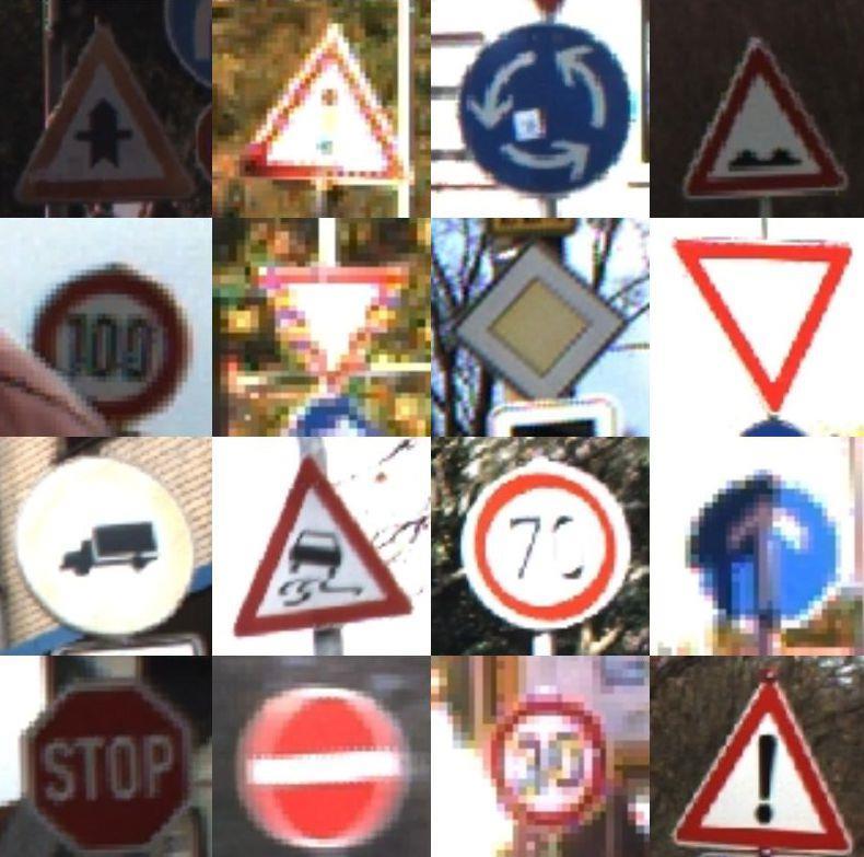 Erkennung von Verkehrszeichen schafft