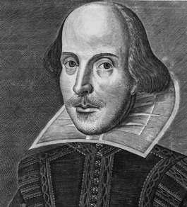Vorschau Shakespeare im Kulturquadrat - Kulturnacht am 7. Oktober Shakespeare-Portrait von Martin Droeshout, Foto: wikipedia.
