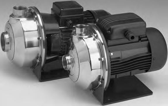 Einstufige Kreiselpumpen Baureihe CEA-CEA(N) mit Hoch- effizienz- Motoren PLM (1) Die Lowara-PLM- Motoren entsprechen standardmäßig der Energieeffizienzklasse 1 (1) Nicht für alle Baugrößen