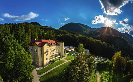 Slowenien Kultur & Terme Im hübschen Tal der Savinja, umgeben von üppigen Wäldern, befindet sich der seit Jahrtausenden bekannte Kurort Rimske Toplice (deutsch: Römerbad).