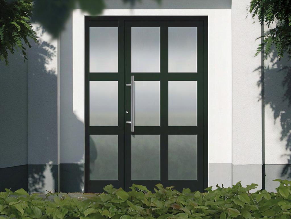 U! NE Construktiv Construktiv, exclusive Haustüren aus Aluminium