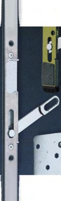 Die Türspaltsicherung * ermöglicht durch den massiven Sperrbügel ein spaltbreites Öffnen der