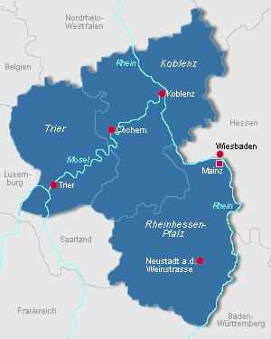 3. Das Untersuchungsgebiet 3. Das Untersuchungsgebiet 3.1 Fläche und Lage Das Untersuchungsgebiet erstreckt sich im Südwesten der Bundesrepublik Deutschland und im äußersten Südwesten von Rheinland- Pfalz.