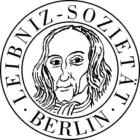 Leibniz Online, Nr. 6 (017) Zeitshrift der Leibniz-Sozietät e. V. ISSN 1863-385 Ho