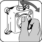 5. Bedien- und Kontrollelemente 1 2 3 Netzschalter: Kontrolleuchte Aufheizen: Programm: Durch Drücken wird die Maschine eingeschaltet (leuchtet in eigeschaltetem Zustand).