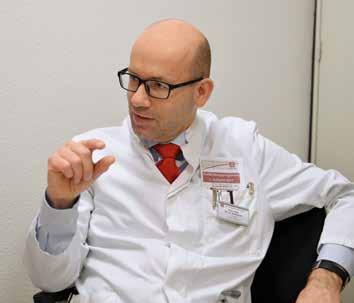 Chefarzt der Kardiologie, PD Dr. Horst Neubauer»Um zu beurteilen, bei welchen Patienten ein Herzkatheter nützlich ist, ist eine weitere Diagnostik wie eine Cardio-CT-Untersuchung sinnvoll.