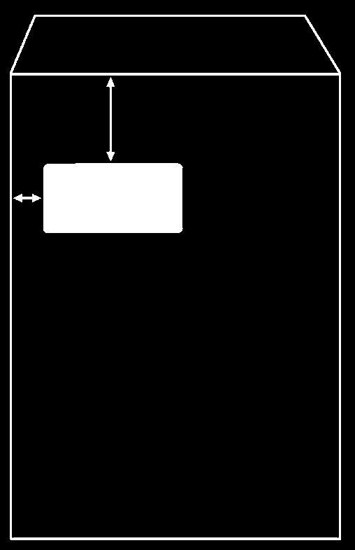 Hüllenformate Papiergewichte 70 g/qm C6 (114 x 162 mm) DL (110 x 220 mm) C5 (165 x 229 mm) C4 (229x324