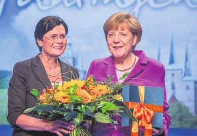 Treffen Sie die Bundeskanzlerin Angela Merkel am: DONNERSTAG, 11. SEPTEMBER 2014, 15:30 UHR, MARKT IN SCHLEUSINGEN SAMSTAG, 13.