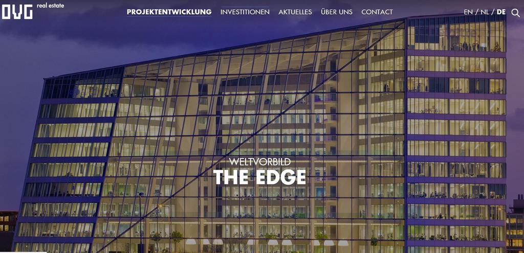 Smart Building: The Edge, Niederlande (1) Quelle: