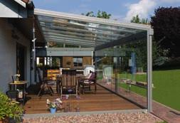 Eckanlage Rahmenlose Ganzglasecke, z. B. für Balkone oder Loggien. Technische Daten Glas-Schiebewand w17 easy Einzelanlage Stulpanlage max. Anlagenbreite 6,6 m 10 m max.