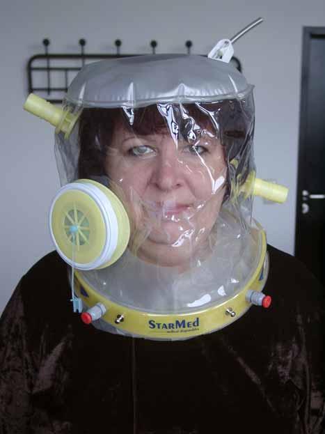Neuer Helm zur CPAP- Beatmung nach dem