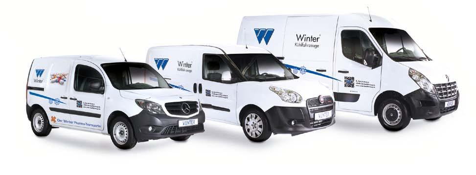 25 Jahre Winter Fahrzeugtechnik GmbH 3 x WINTER ERWEITERUNG DER PRODUKTREIHE Zu den Kühl-, Frischdienst,- und Tiefkühlausbauten konnten wir im Jahr 2013 unser Produkt-Portfolio um den Bereich Winter