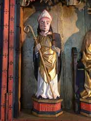 Am 26. März 809 vor 1208 Jahren - ist Ludger, der Namenspatron unserer Kirche, in Billerbeck gestorben und wurde nach seinem Wunsch in der Krypta des von ihm gegründeten Klosters Werden bestattet.