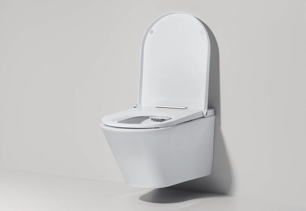 ZUSÄTZLICHER KOMFORT DESODORIERUNG Nachdem der im Toilettensitz integrierte Sensor festgestellt hat, dass Sie sitzen, wird die