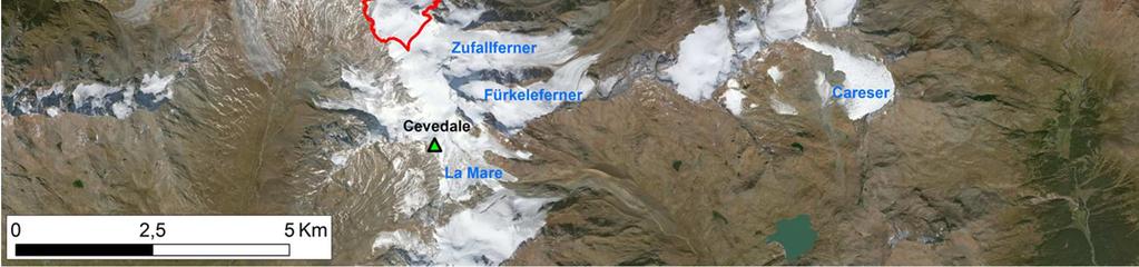 Temperatur und Sonnenstrahlung sind verglichen mit Gebieten selber Höhenlage am Alpenrand dementsprechend relativ hoch.