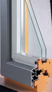 -Holz/Aluminium-Fenster lassen sich in jedem gewünschten RAL-Ton pulverbeschichten und tragen so entscheidend zur ganzheitlichen und harmonischen Gestaltung Ihrer Fassade bei.