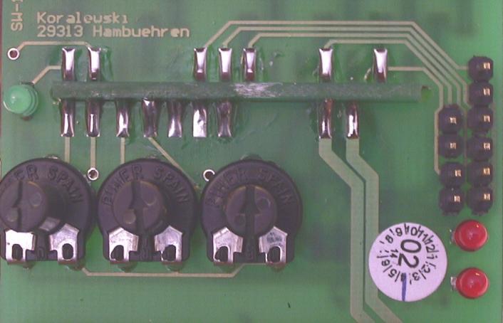 J4 Das Zurücksetzen erfolgt erst nachdem alle Messwerte wieder im Sollbereich sind und die eingestellte Hysterese über- bzw. unterschritten ist. 4.