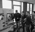 Die Klassen MAS 11A und 11B (Anlagenmechaniker SHK) besuchten das Wasserwerk Erlangen West I. Wasser ist ein elementarer Bestandteil im Arbeitsfeld des Anla - gen mechanikers.