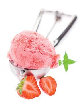 Erdbeer-Eis Zutaten: 500 g vorbereitete Erdbeeren 200-250 g Südzucker Feinster Back Zucker (je nach Süße der Früchte und persönlichem Geschmack)