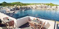 Hotel Calypso BBBB Marsalforn Malta Insel Gozo Lage: Direkt an der Bucht und der Promenade von Marsalforn gelegen. Bars, Restaurants und Einkaufsmöglichkeiten in unmittelbarer Umgebung.